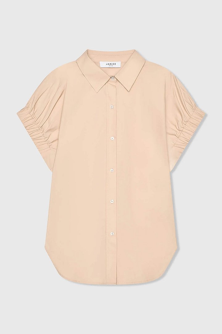 beige-katoenen-dames-blouse-korte-mouw-yaro-wit-janice-00.webp
