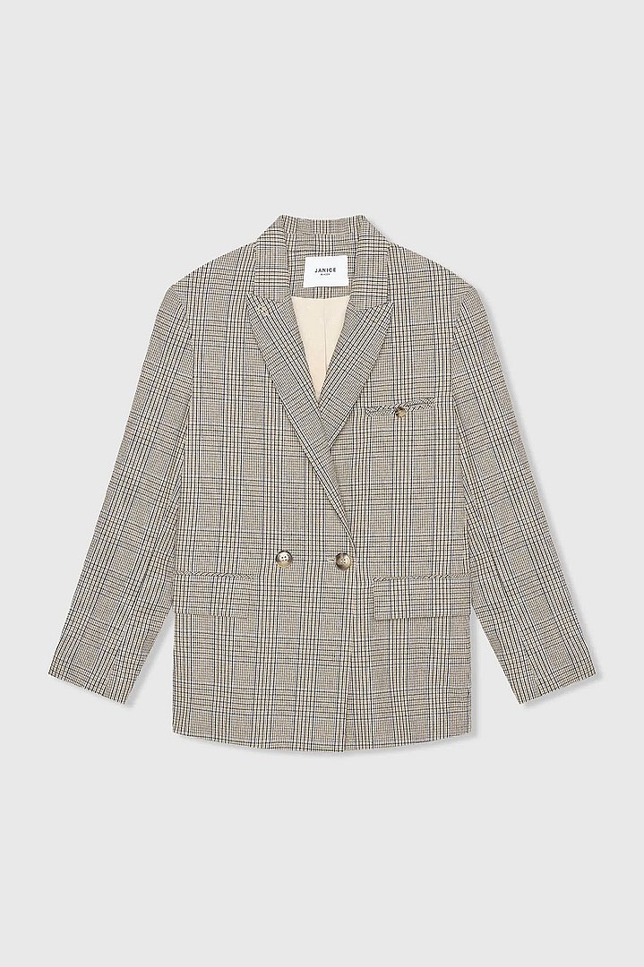 blazer-dames-ruit-jones-beige-janice-00.webp