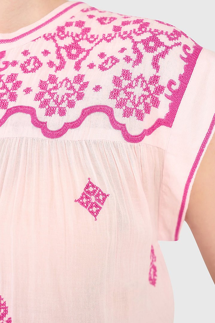 Blouse dames jace roze janice