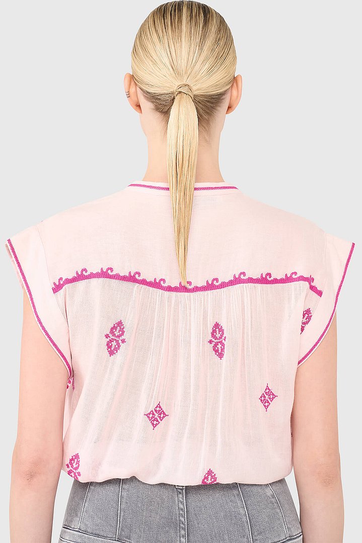 Blouse dames jace roze janice