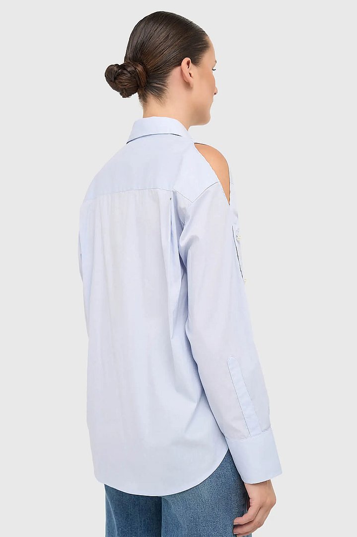 blouse-dames-katoen-blauw-paul-janice-01.webp