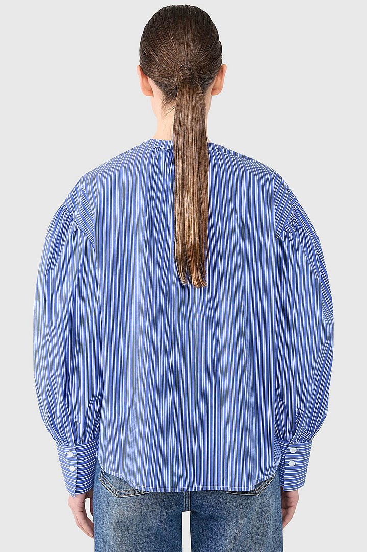 Blouse dames orson blauw gestreept janice 10