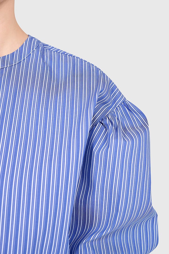 Blouse dames orson blauw gestreept janice 30