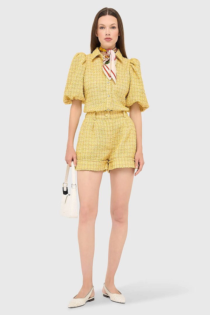 blouse-dames-pof-mouw-tweed-lars-geel-janice-04.webp