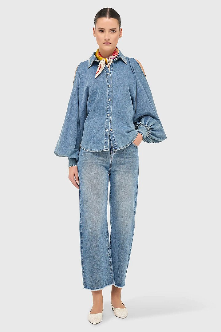 blouse-dames-wijde-mouw-pof-stone-786-janice-01.webp