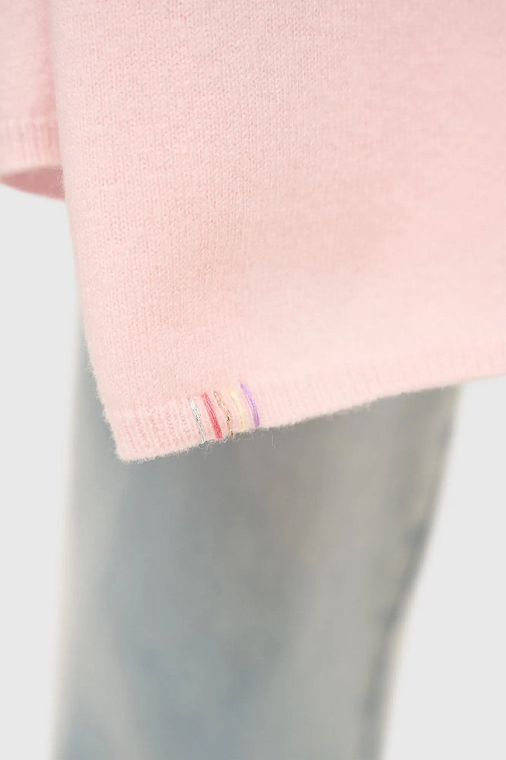Cashmere Sjaal Dames Santos Roze Janice 03