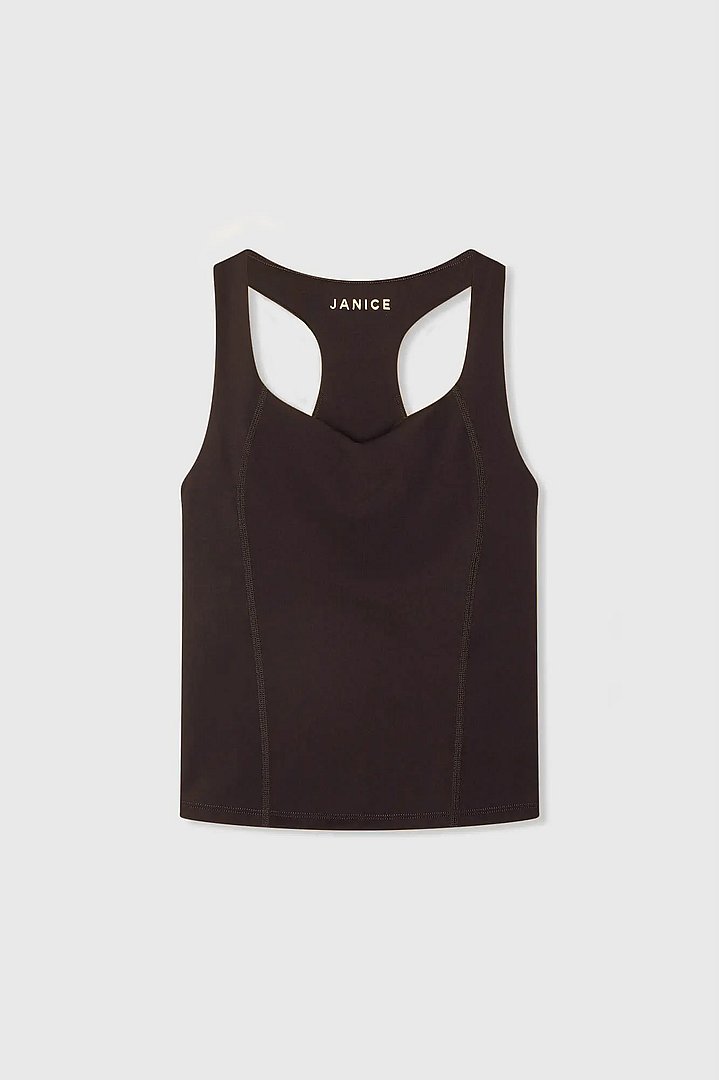 Dames Sporttop Ryle Darkbrown 1
