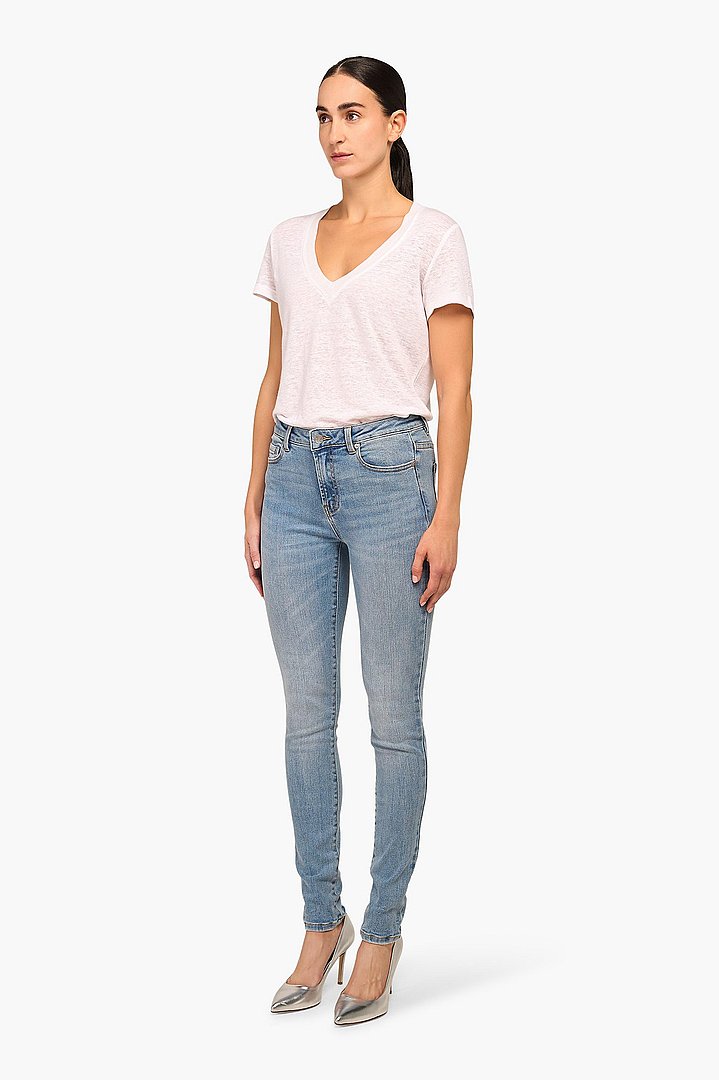 Jeans Dames Blauw Rocket 323 Janice 1