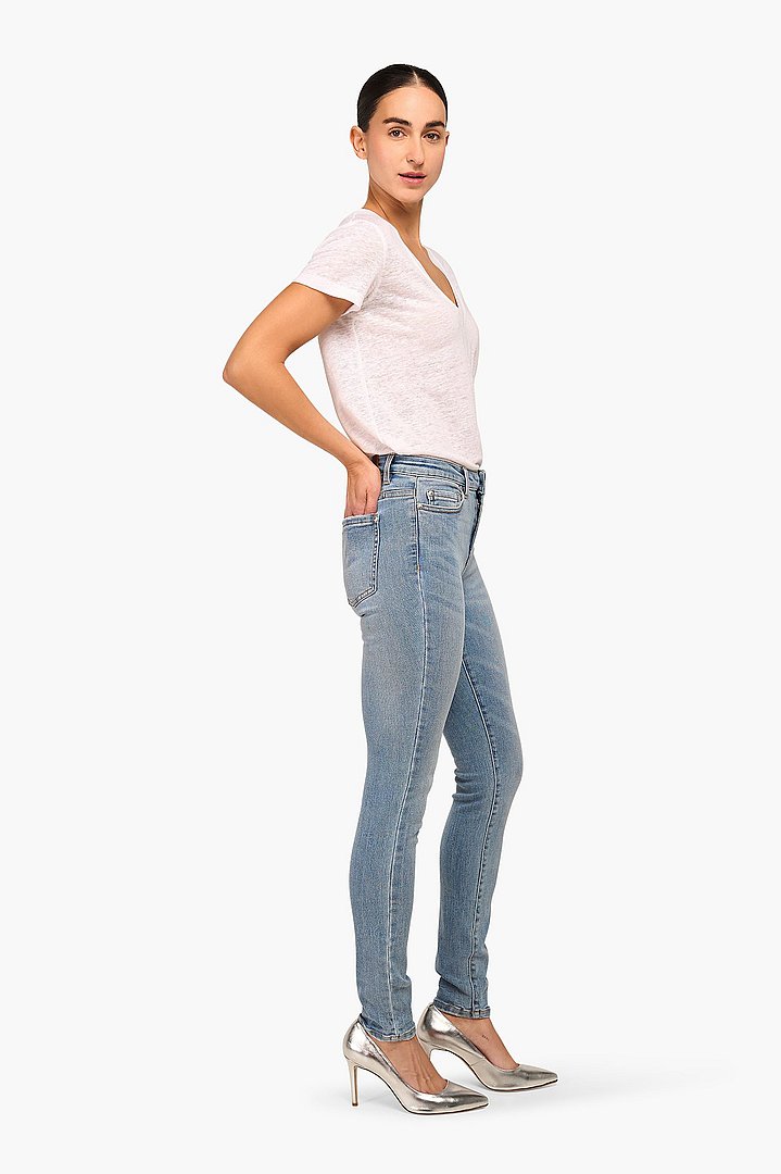 Jeans Dames Blauw Rocket 323 Janice 2 1