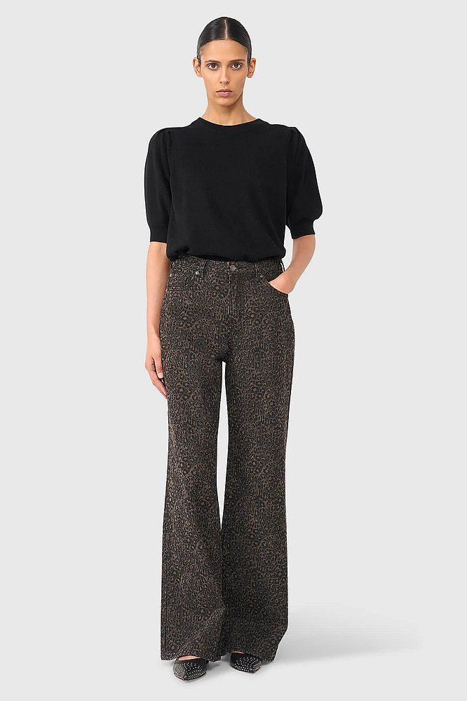 Jeans dames jason panterprint zwart janice 3