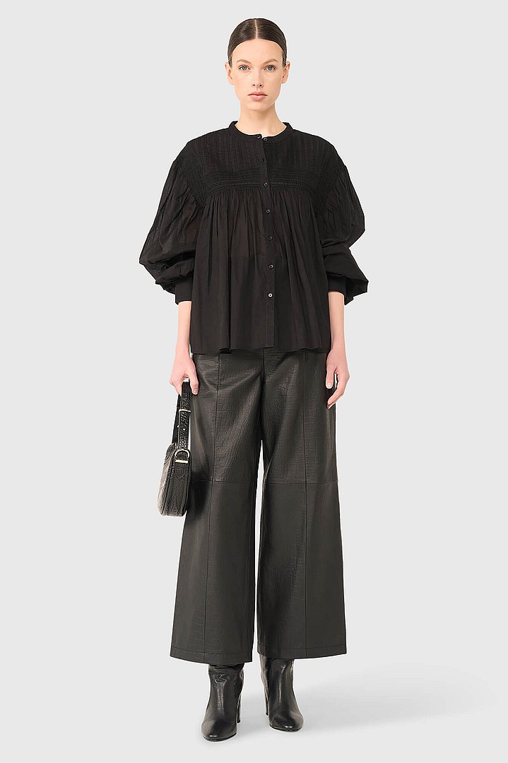 Jerome dames blouse zwart jerome geborduurd janice 12
