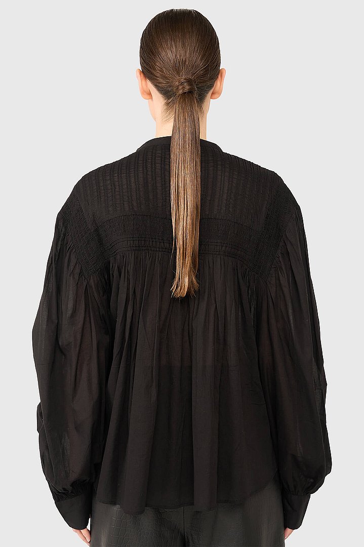 Jerome dames blouse zwart jerome geborduurd janice 25