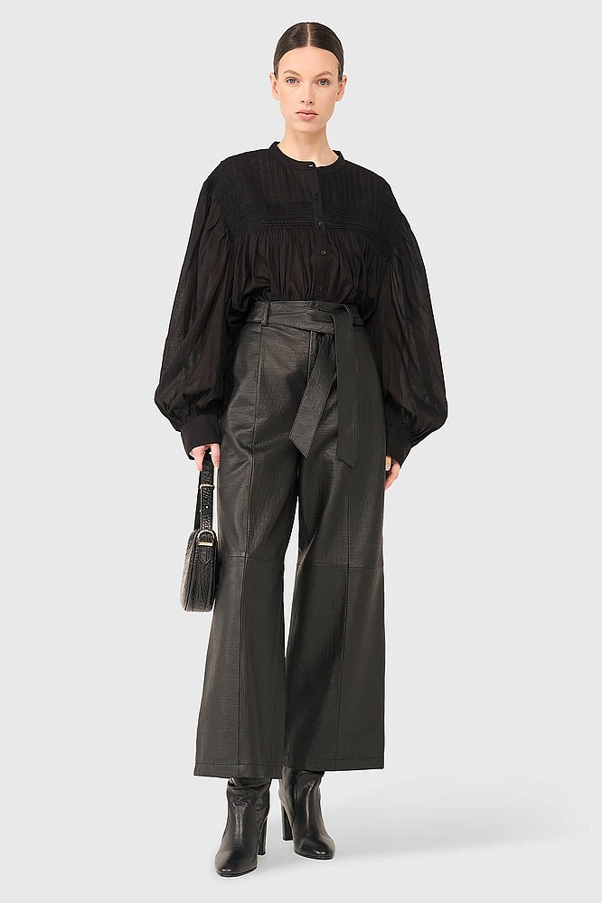 Jerome dames blouse zwart jerome geborduurd janice 37