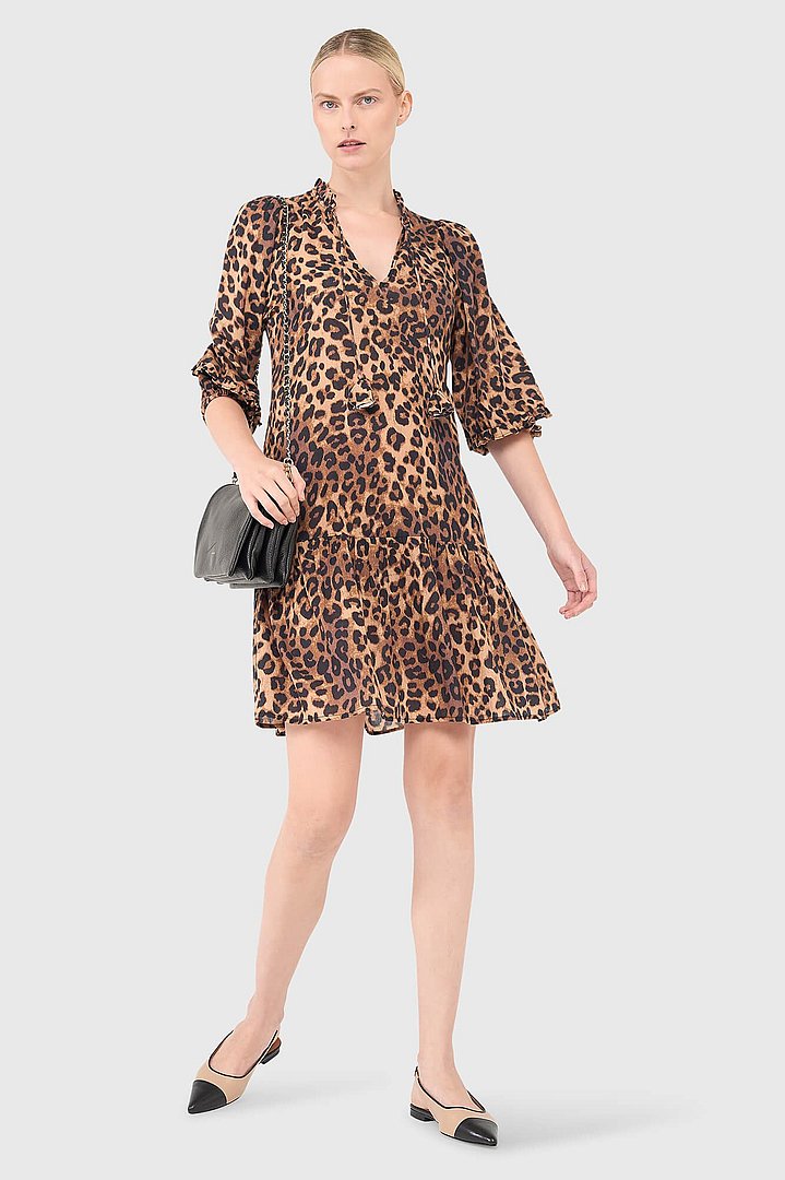 Jurk jimmy panterprint janice