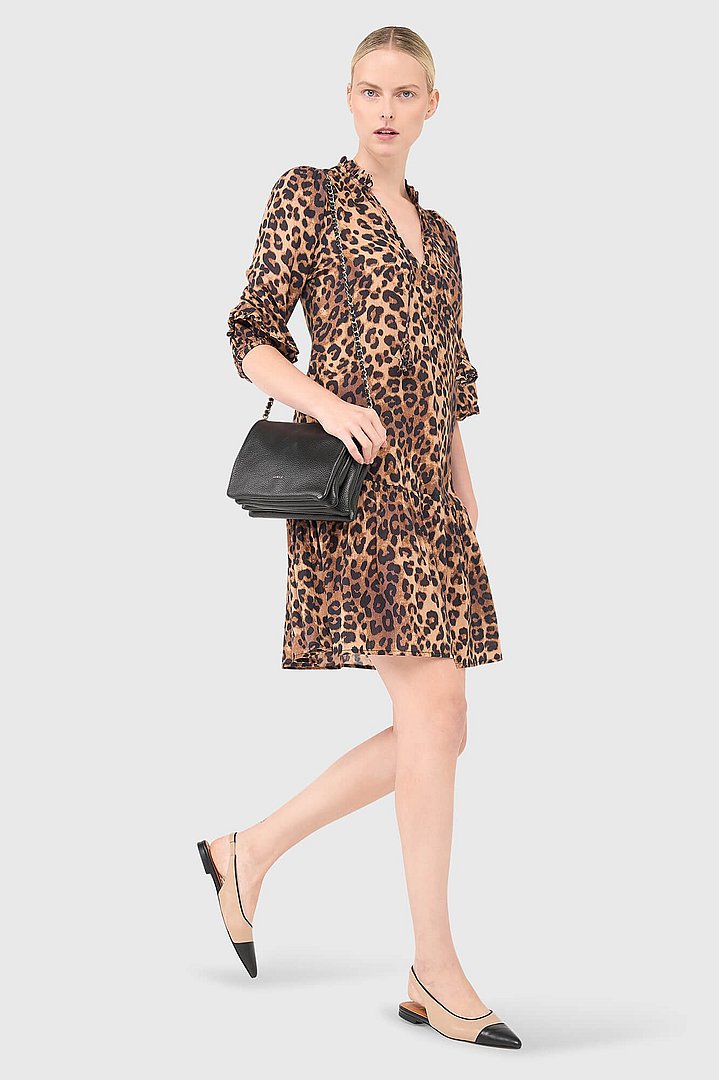Jurk jimmy panterprint janice