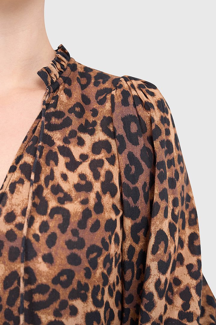 Jurk jimmy panterprint janice