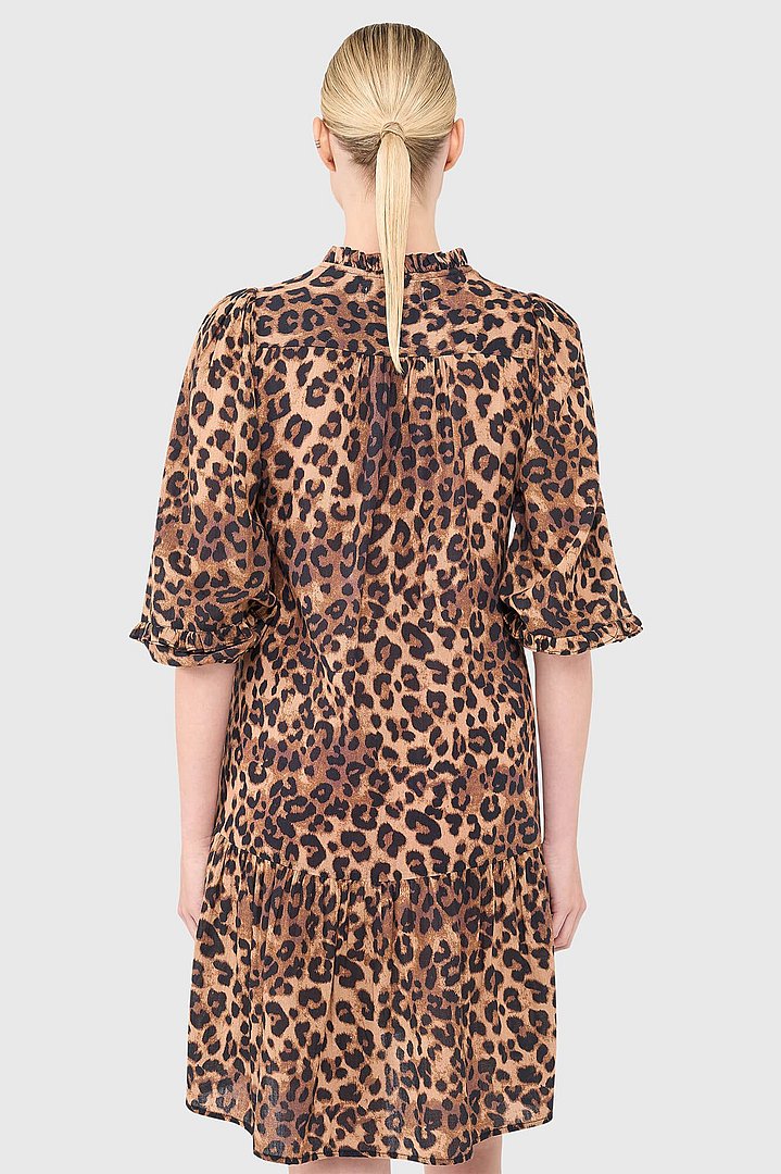 Jurk jimmy panterprint janice