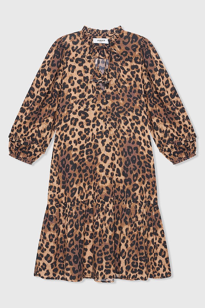 Jurk jimmy panterprint janice