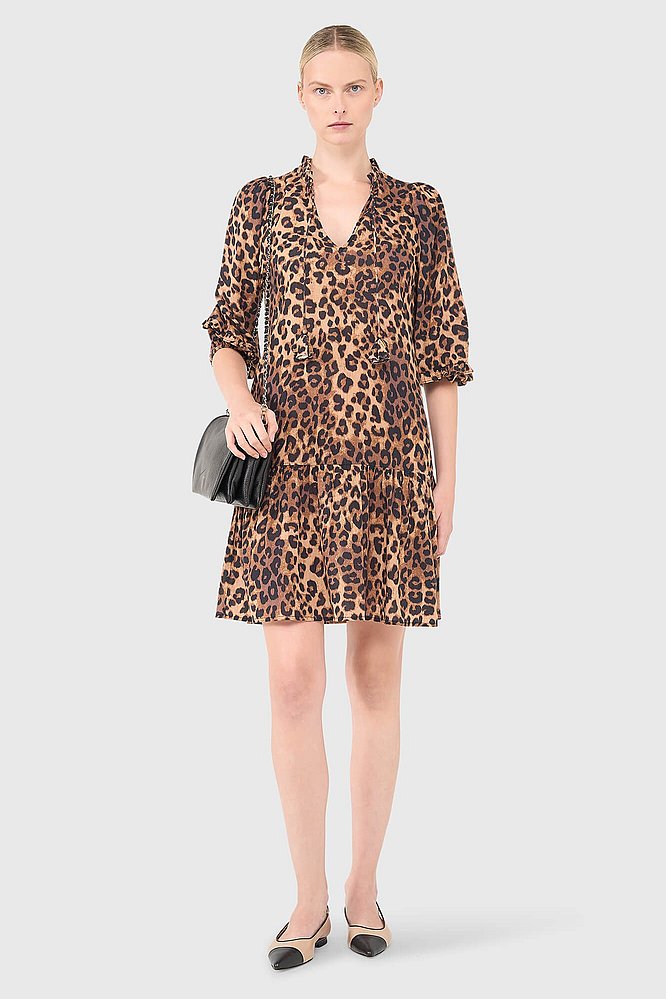 Jurk jimmy panterprint janice
