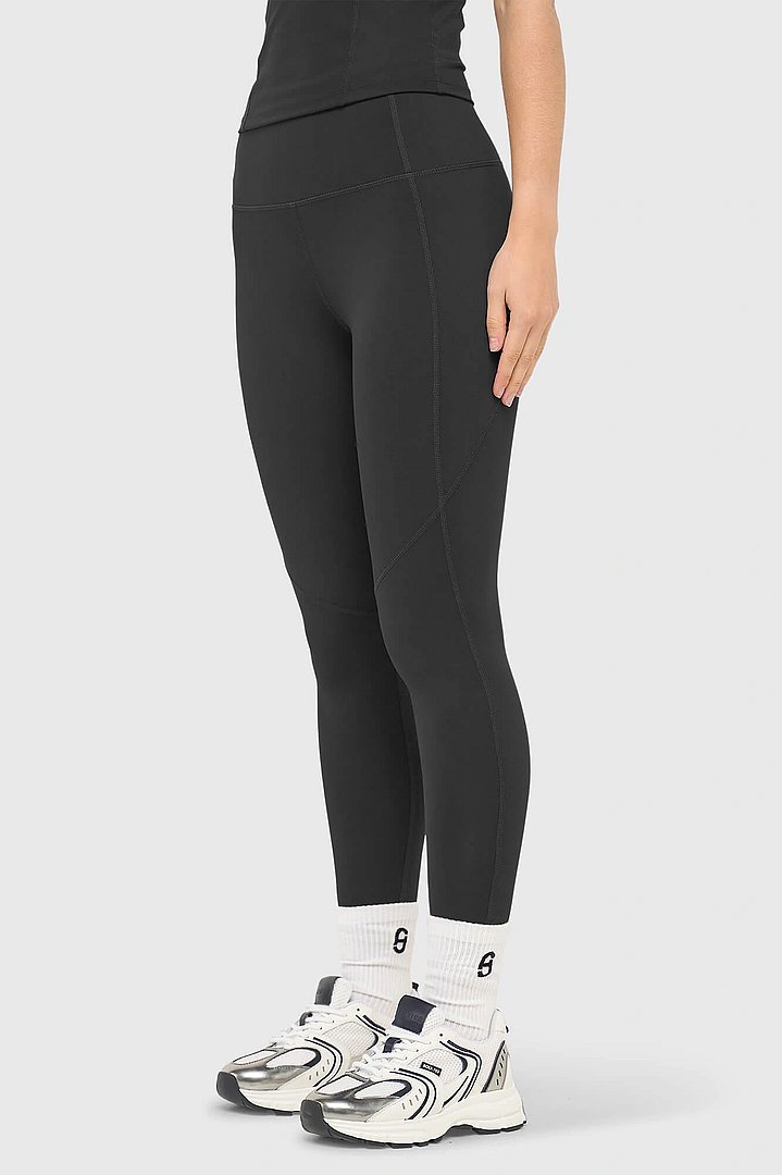 Legging Dames Sport Active Wear Ye Zwart Janice 01