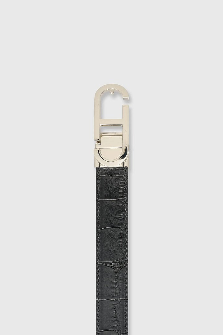 leren-dames-riem-reversible-zwart-croco-zilver-trophy-buckle-janice-01.webp