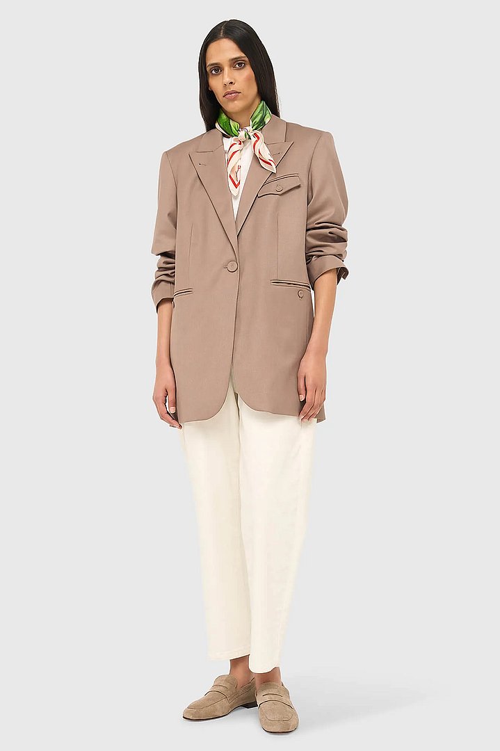 Loafers Dames Suede Burt Taupe Janice 04