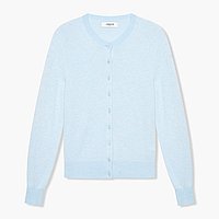 Cashmere vest Blauw lucas