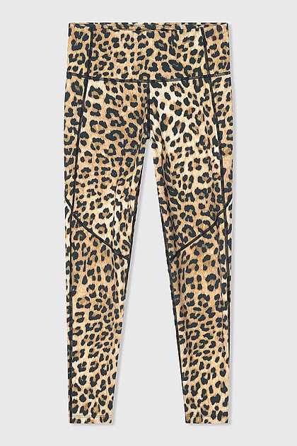 JANICE Dames Ye Legging Panterprint