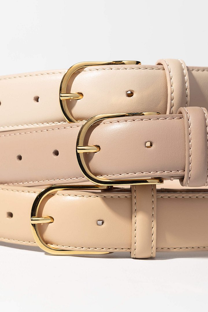 Riem dames chase leer creme taupe beige 01