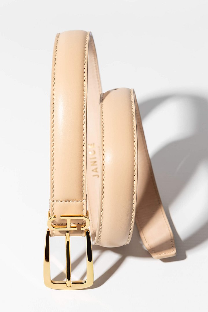 Riem dames colby leer creme 01