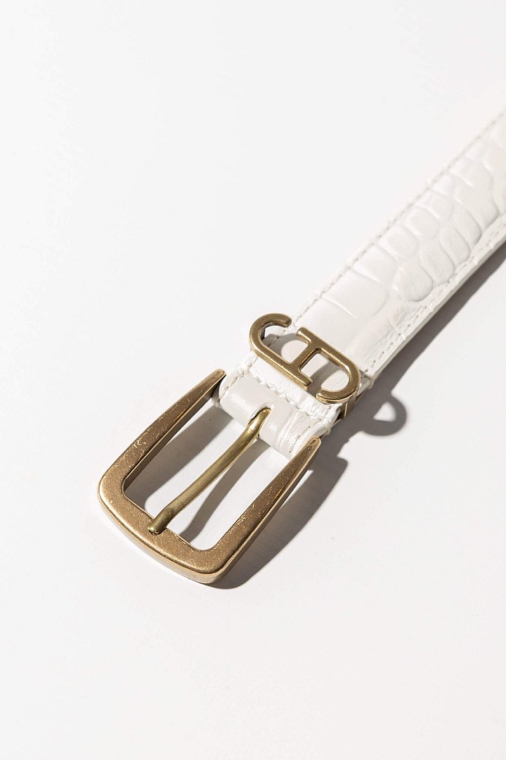 Riem Dames Colby Leer Offwhite Croco Brass 02