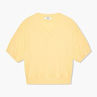 Cashmere trui geel dames Romeo