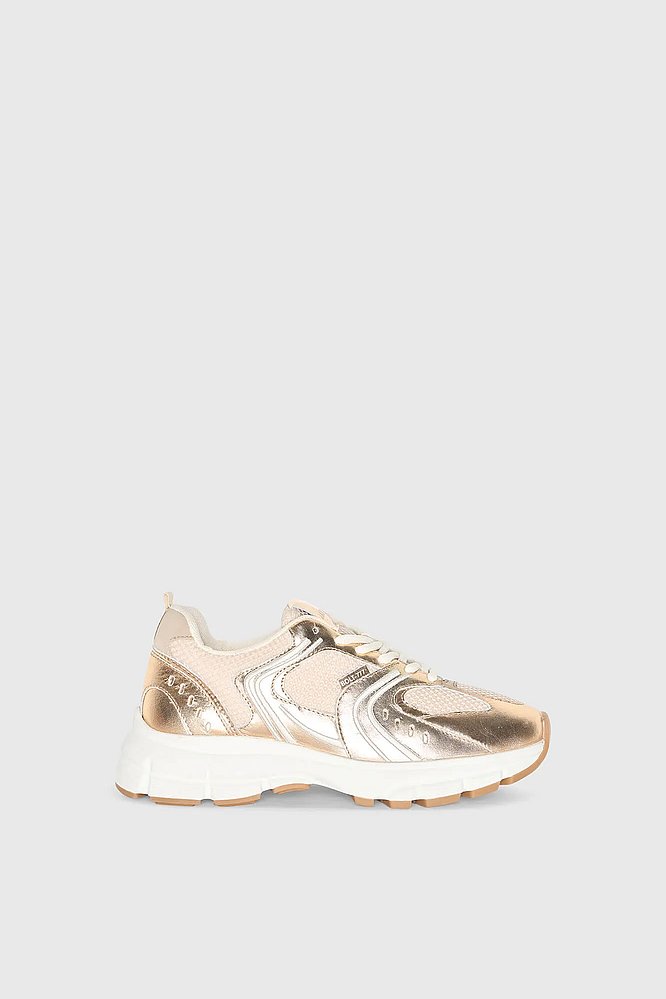 Runner Sneakers Dames Bolt Goud 777 Janice 04 1