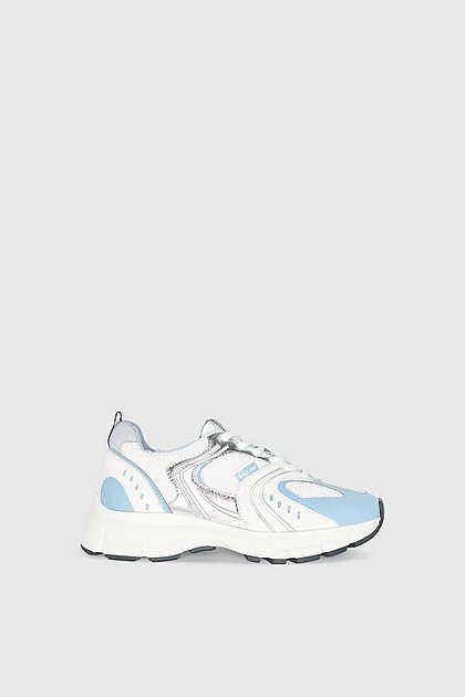 JANICE Dames Bolt Runner Sneaker Lichtblauw