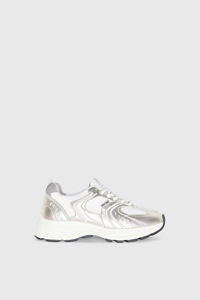 Runner Sneakers Dames Bolt Zilver 888 Janice 04