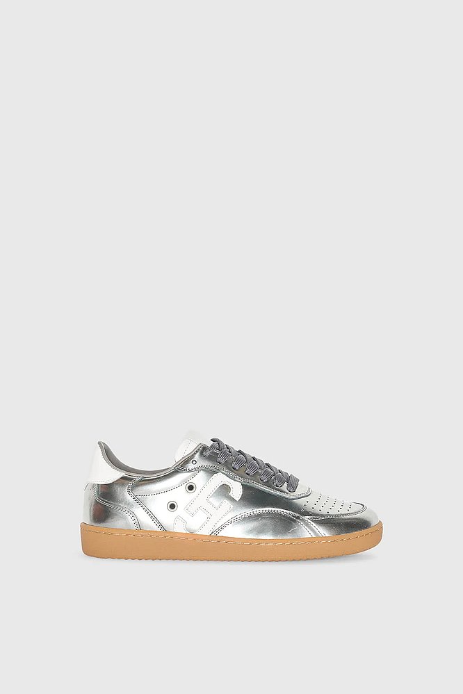 Sneakers Dames Handbal Vintage Stanley Zilver Spiegel Janice 04
