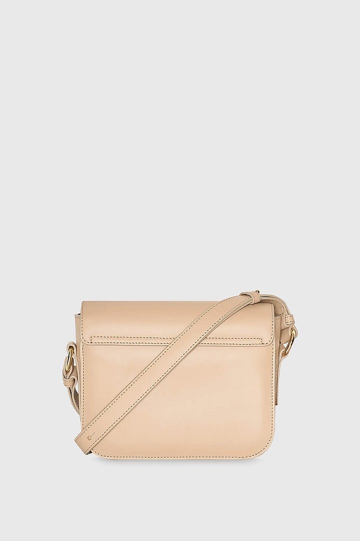 Suede Dames Tas Elias Beige Croco Janice 01