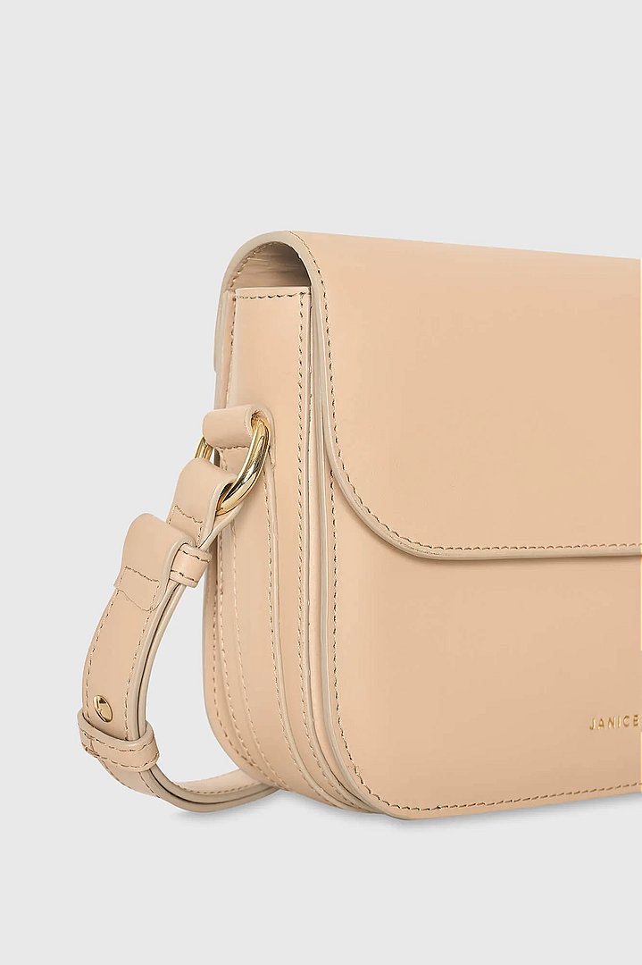 Suede Dames Tas Elias Beige Croco Janice 02