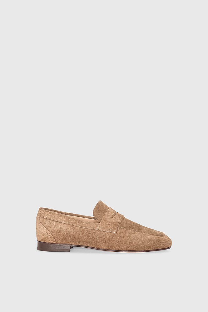 Suede Loafer Dames Burt Bruin Janice 04