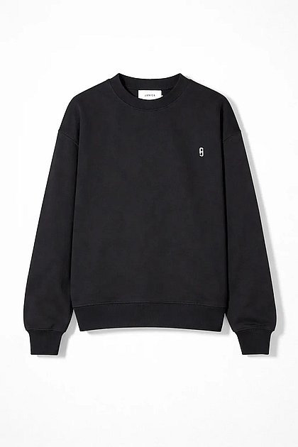 JANICE Dames Owen Sweater Zwart