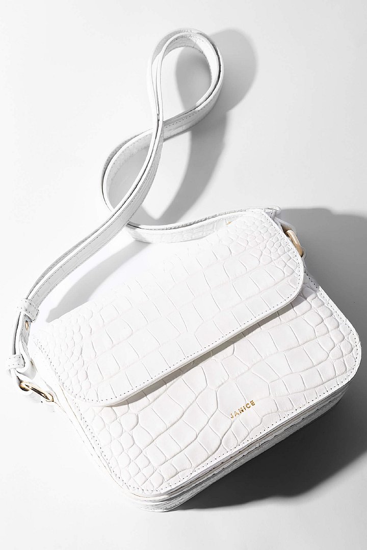 Tas dames elias offwhite croco janice 02
