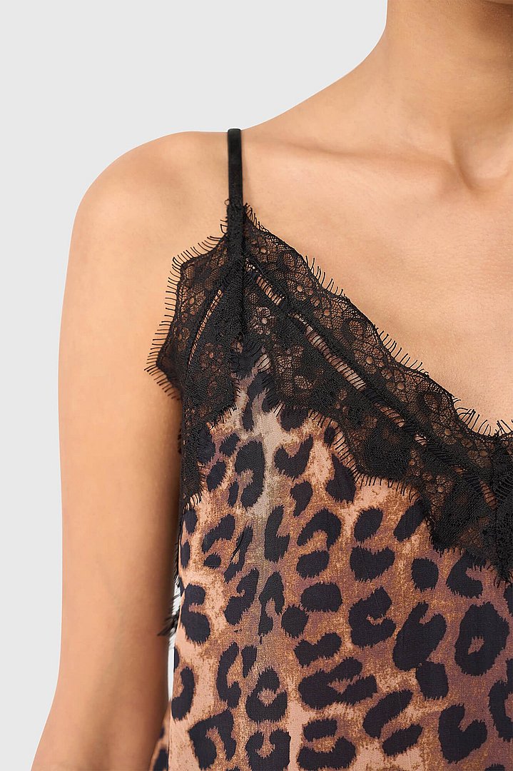 Top dames river panterprint janice 55