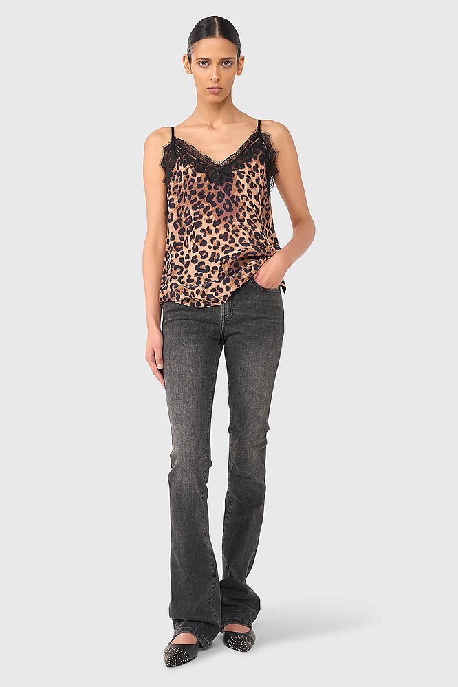 Top dames river panterprint janice 7