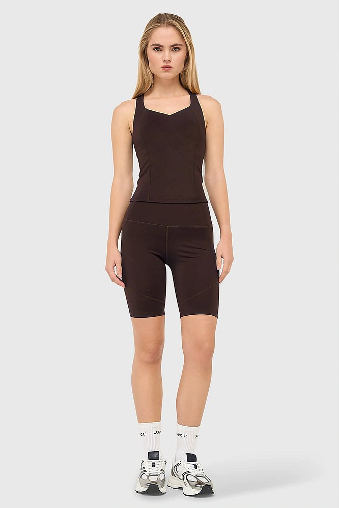 Top Dames Sport Bh Yoga Ryle Donkerbruin Janice 03